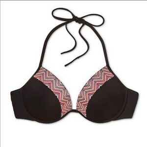NWOT Shade & Shore Push-up Padded Bikini Top